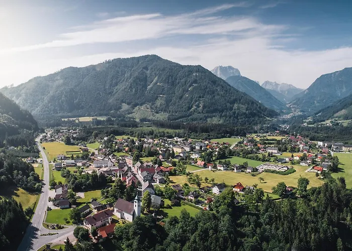 شقة Heite Zwischen Nationalpark Gesaeuse Und Kalkalpen *